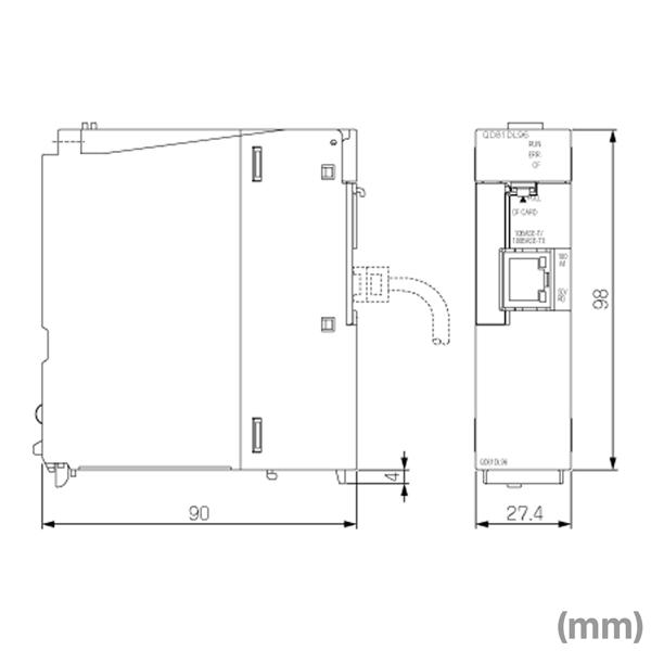 三菱電機（MITSUBISHI ELECTRIC） QD81DL96 高速データロガーユニット