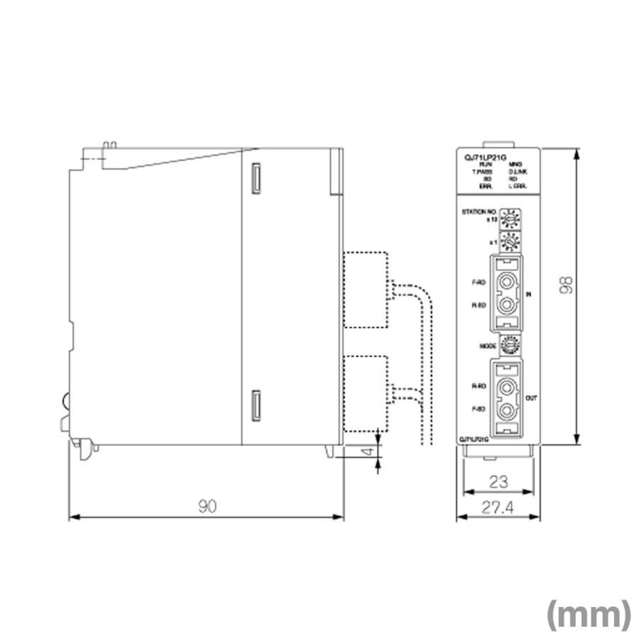 三菱電機（MITSUBISHI ELECTRIC） QJ71LP21G ネットワークユニット