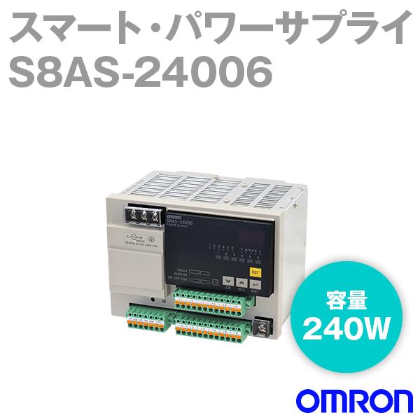 オムロン(OMRON) S8AS-24006 スマート・パワーサプライ (容量: 240W) (入力AC100〜240V・出力24V) (6分岐出力) (設定変更可) NN｜angelhamshopjapan