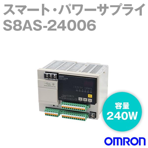 オムロン(OMRON) S8AS-24006 スマート・パワーサプライ (容量: 240W
