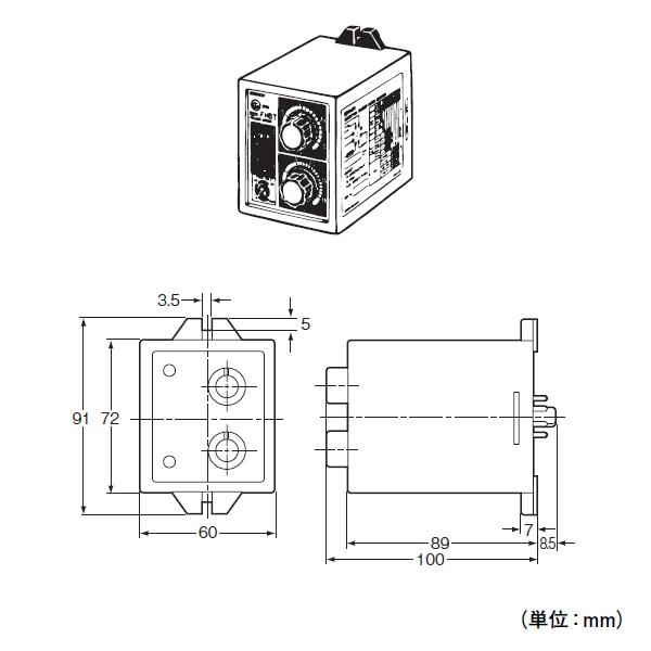 取寄 オムロン(OMRON) SDV-FL6 ボルティジ・センサー 単動作形 (制御電源電圧 AC 100V/110V) NN｜angelhamshopjapan｜02