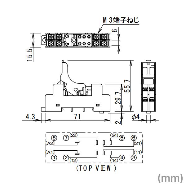 IDEC(アイデック/和泉電機) SJ2S-05B SJシリーズ 2極 リレー IDEC(アイデック/和泉電機) SJ2S-05B SJシリーズ 2極 リレー