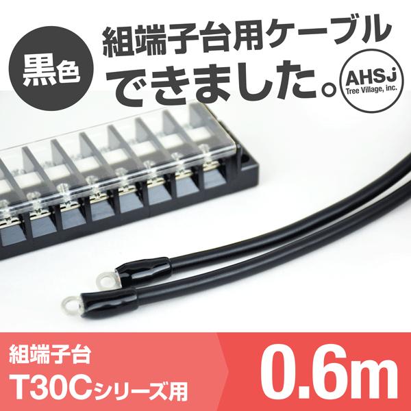 T30C用 黒色 0.6m 端子台接続ケーブル (KIV 8sq 丸型圧着端子 R8-5) TV｜angelhamshopjapan