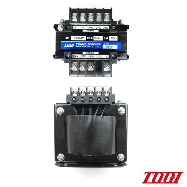 東洋技研(TOGI) TRH300-21S トランス 単相複巻 (容量300VA) (B種 東洋技研(TOGI) TRH300-21S トランス 単相複巻 (容量300VA) (B種