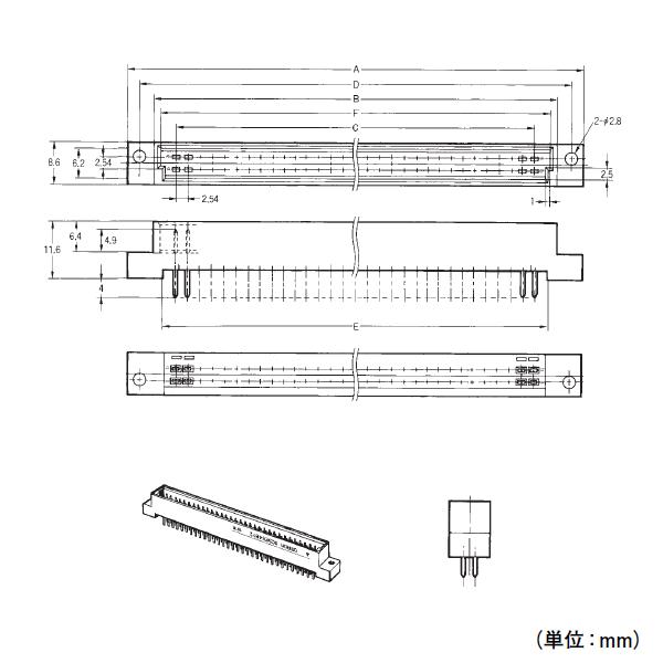 オムロン オムロン(OMRON) XC5E-2081-2 2列配列タイププラグ DIN オムロン オムロン(OMRON) XC5E-2081-2 2列配列タイププラグ DIN