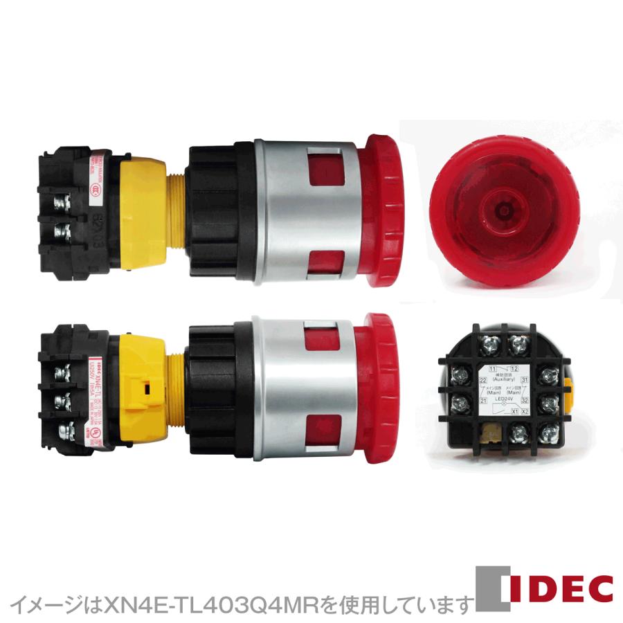 IDEC(アイデック/和泉電機) XN4E-TL412Q4MR XNシリーズ 非常停止用押