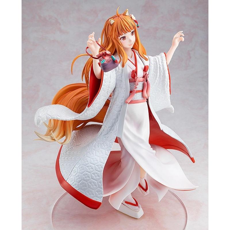 KADOKAWA / CAworks 狼と香辛料 ホロ 白無垢ver. 1/7スケール プラスチック製 塗装済み完成品 フィギュアの画像