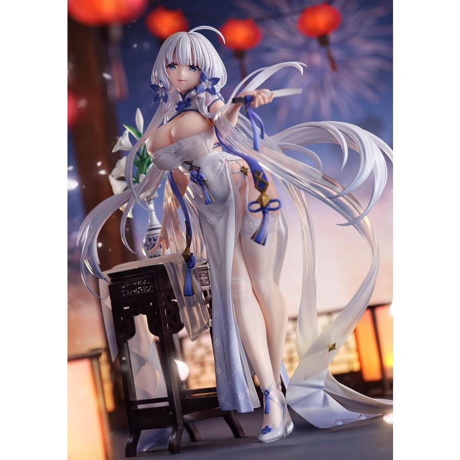 アズールレーン イラストリアス オトメユリの輝きVer. 1/7スケール PVC\u0026ABS製 塗装済み 完成品 フィギュアの画像