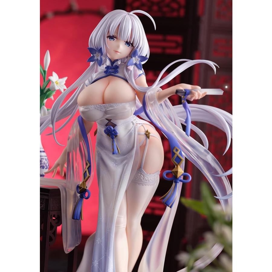 アズールレーン イラストリアス オトメユリの輝きVer. 1/7スケール PVC\u0026ABS製 塗装済み 完成品 フィギュアの画像
