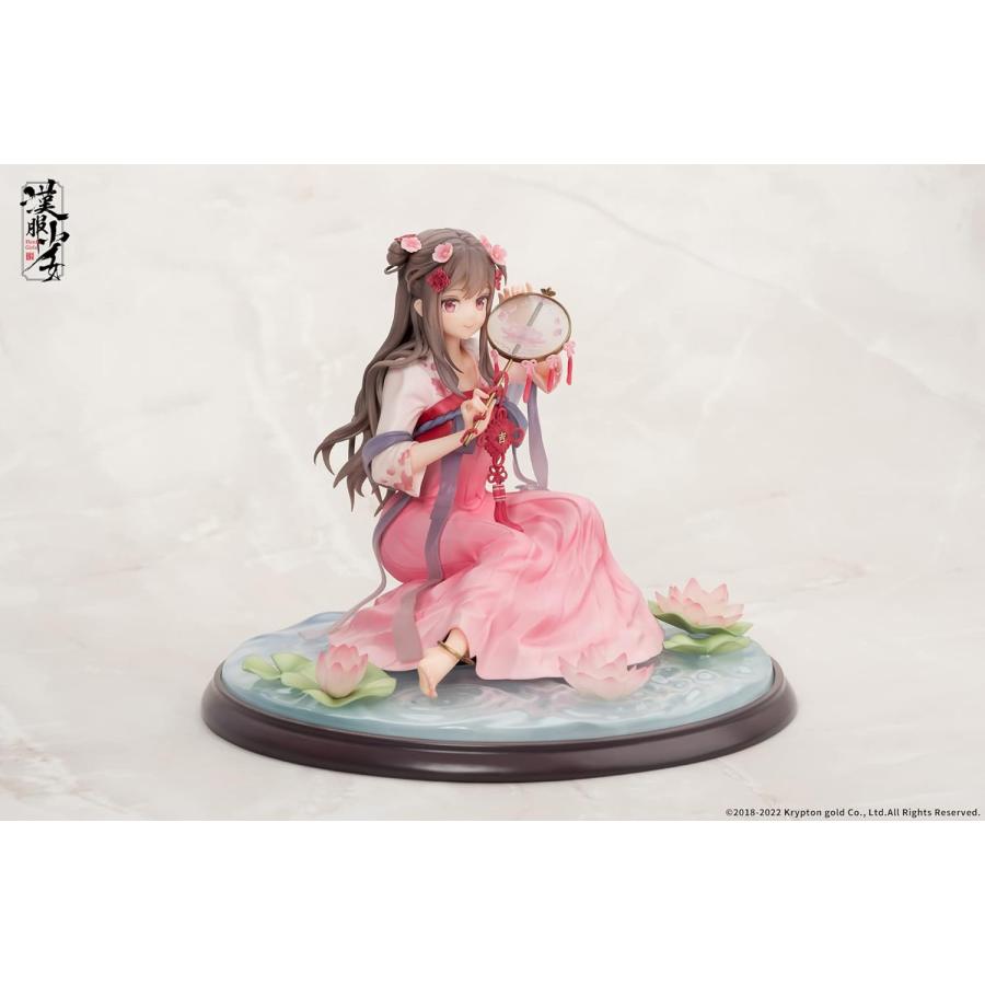 APEX / 漢服うしろ帯 映水蓮 半直線すいふよう 1/7規模 PVC\u0026ABS製 ペンキ塗り済み為し遂げる品 図形