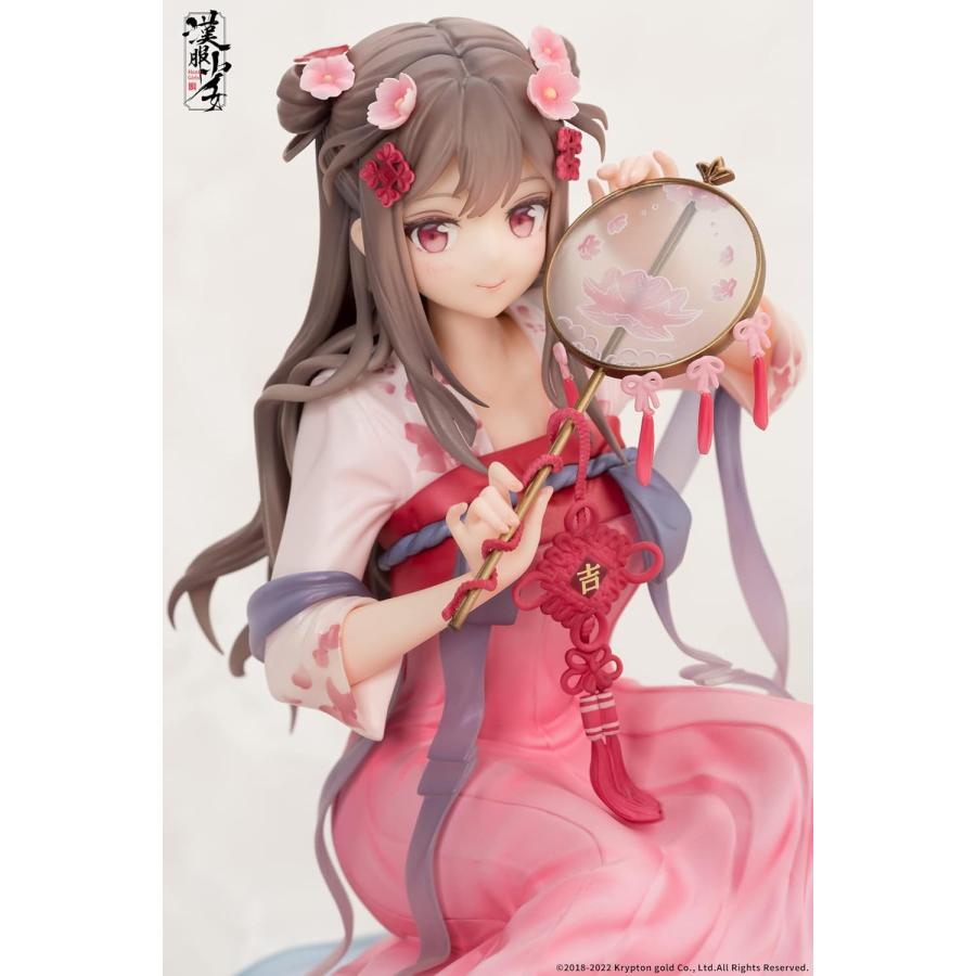 APEX / 漢服うしろ帯 映水蓮 半直線すいふよう 1/7規模 PVC\u0026ABS製 ペンキ塗り済み為し遂げる品 図形