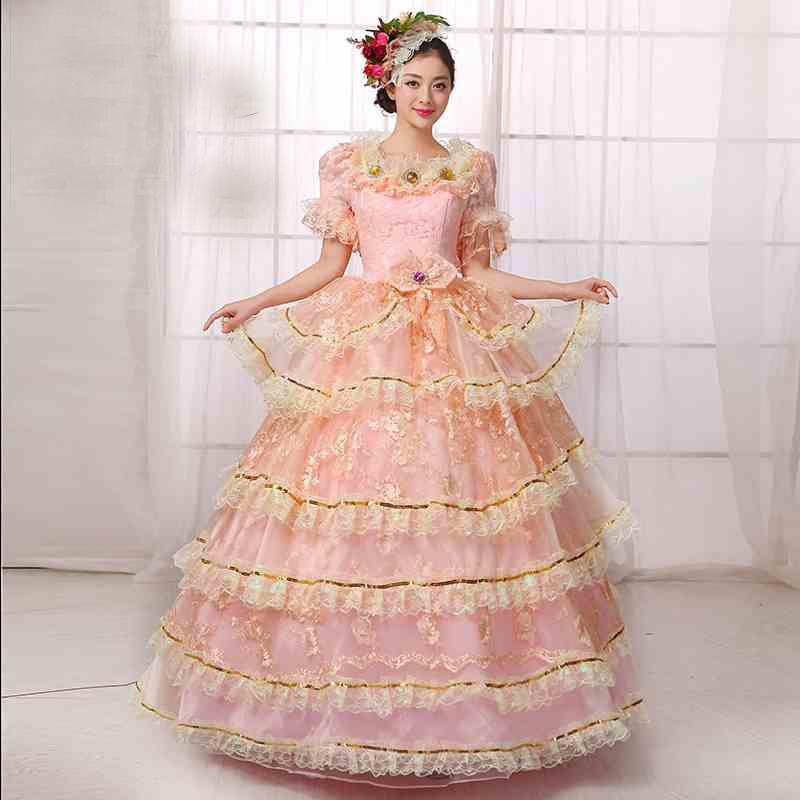 再入荷1番人気 中世貴族風 レディース 豪華なドレス ロングドレス ワンピース 刺繍 お姫様カラードレス プリンセスライン ステージ衣装 舞台衣装用 王族服 オペラ声楽 福袋 ぽっきりsale対象 Www Skylanceronline Com