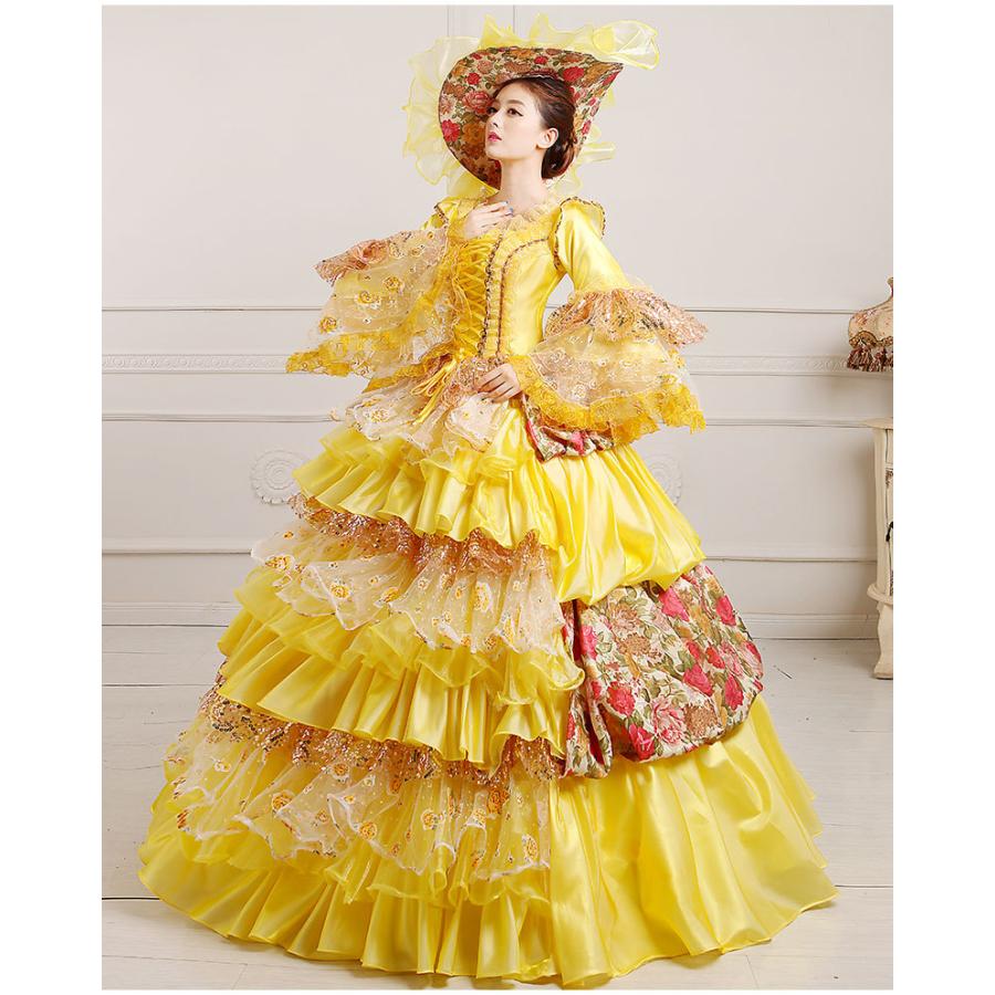 全商品オープニング価格特別価格 ワンピース ロングドレス お姫様カラードレス 中世貴族風 レディース プリンセスライン 豪華なドレス 刺繍 ステージ衣装 舞台衣装用 王族服 オペラ声楽 福袋 ランキング入賞商品 Mercurytimes In