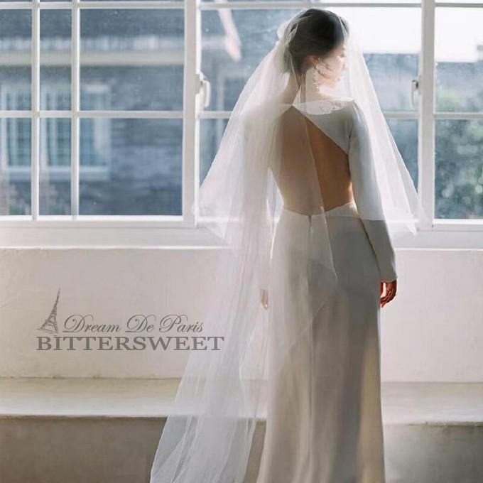 サテン 長袖 ウェディングドレス ウエディングドレス ワンピース スレンダーライン ロング ファスナー サテン S Xl Wd136 Wd136 アンジェリア 通販 Yahoo ショッピング