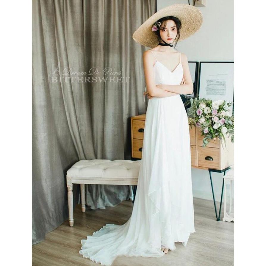 ワンピース ウェディングドレス ウエディングドレス ドレス キャミソール トレーンファスナー 編み上げ ス スレンダーライン S Xl Wd173 Wd173 アンジェリア 通販 Yahoo ショッピング