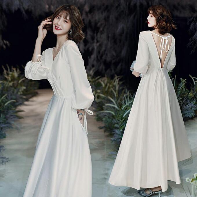 送料0円 ファスナー 床付きタイプ スレンダータイプaライン 袖あり ウェディングドレス Vネック 前撮り 海外挙式ドレス Xs Xl Wd415ls 演奏会 結婚式 後撮り トレーン サイズ オーダーメイド Www Oroagri Eu