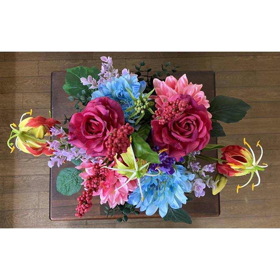 光触媒アートフラワー 造花 フラワーアレンジ 711 天使のコンポート