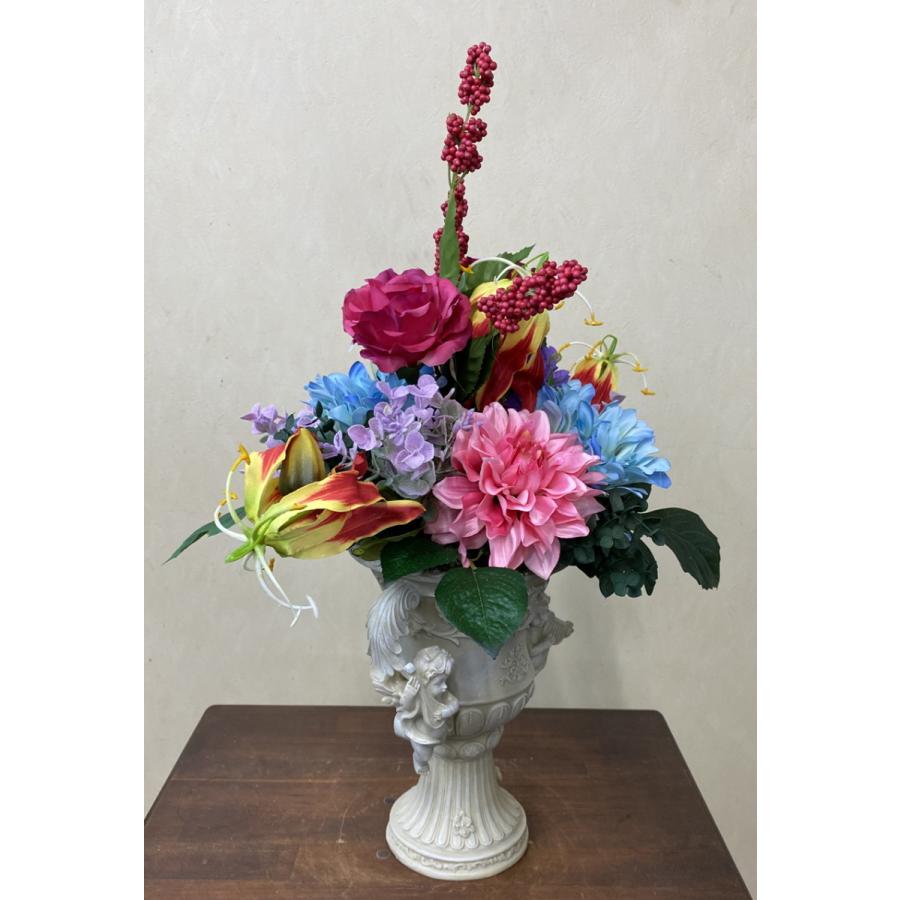 テルちゃん様　新光触媒アレンジ 光触媒アートフラワー 造花 フラワーアレンジ 711 天使のコンポート