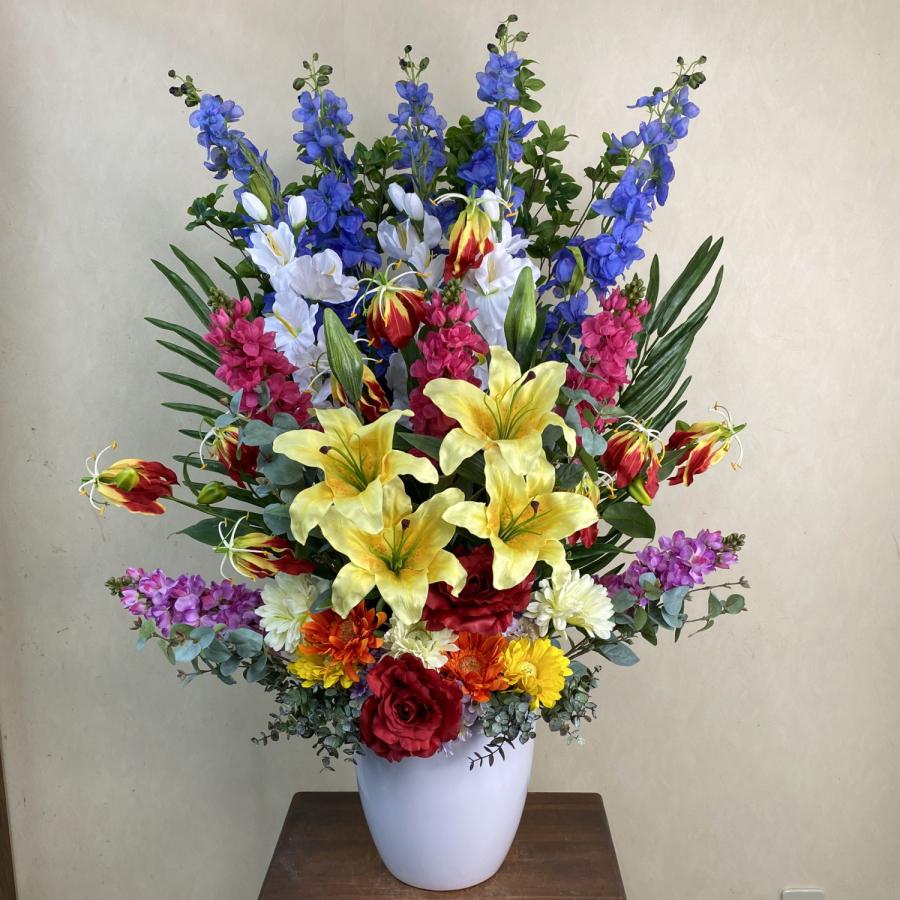 演壇花 光触媒 アートフラワー 造花 フラワーアレンジ 800 壇上花 講演