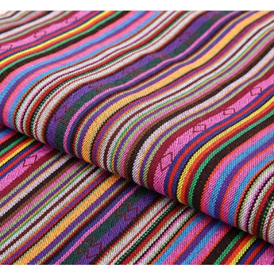 エスニック 布 生地 手芸 アジアン 厚手 ネパール 綿 幅150cm×100cm D