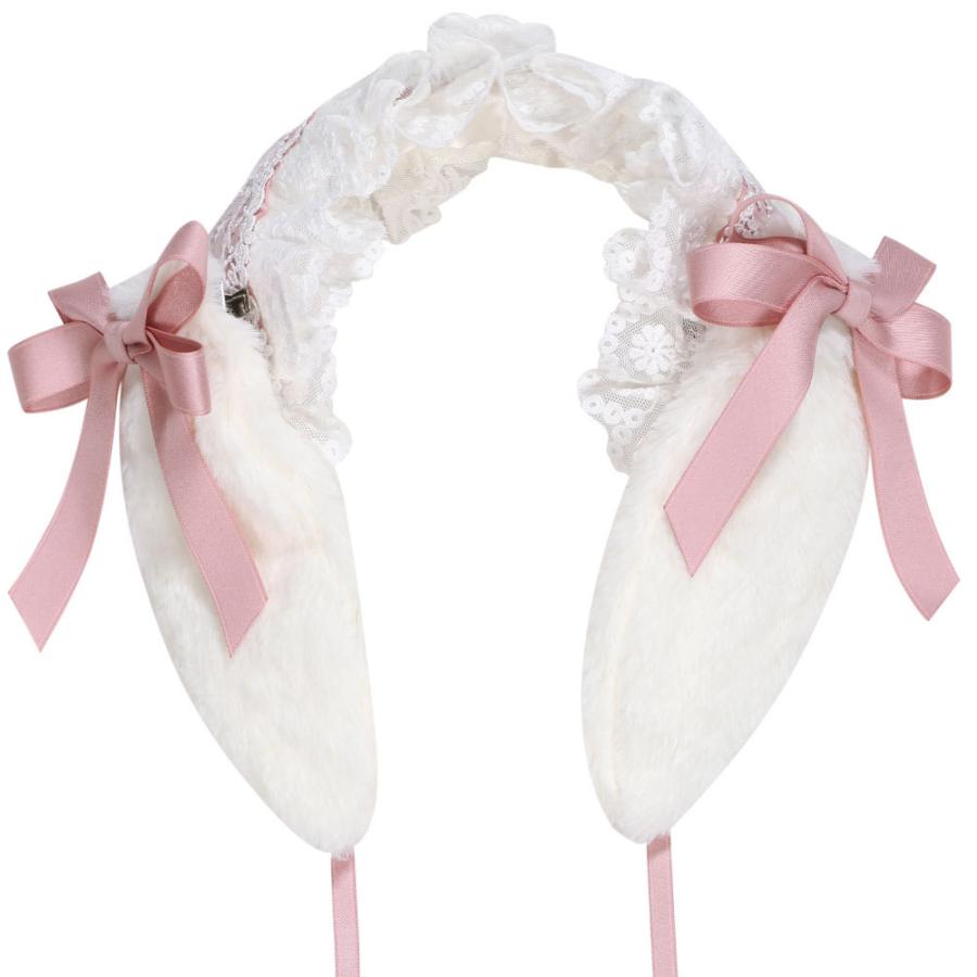 うさ耳 ロリータ カチューシャ メイド ロリィタ ヘッドドレス