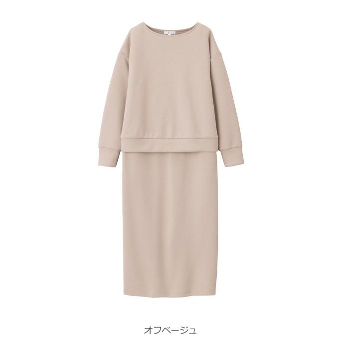 エンジェリーベ マタニティ ワンピース ウエスト切替ギャザーワンピース マタニティ・授乳服【出産後も
