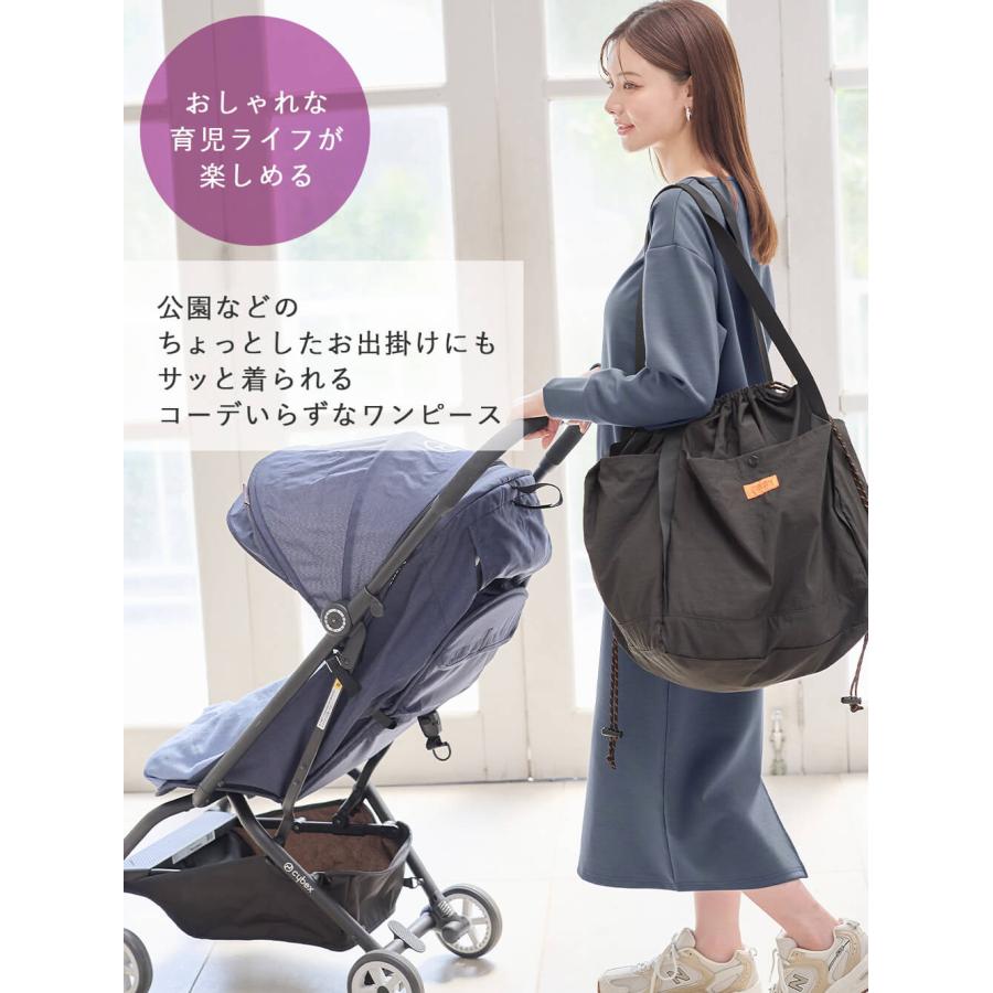 エンジェリーベ　マタニティスーツM セット　ワンピースセット ANGELIEBE（エンジェリーベ） マタニティ 服 秋冬 ワンピース