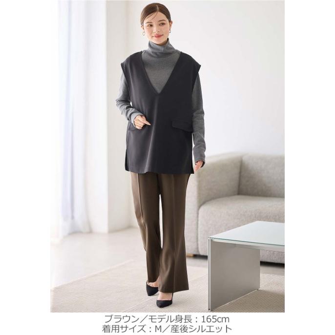 ANGELIEBE（エンジェリーベ） マタニティ パンツ オフィス バック