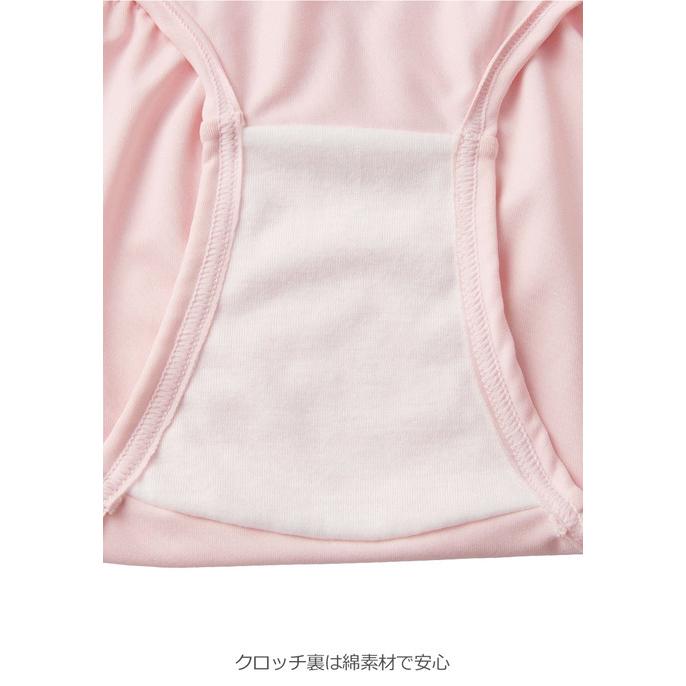 マタニティ 授乳ブラ 授乳対応 L字ワイヤー入り 花柄チュールレースブラ＆ショーツ（special price） 下着 産前 産後 授乳 妊婦 インナー｜angeliebe｜08