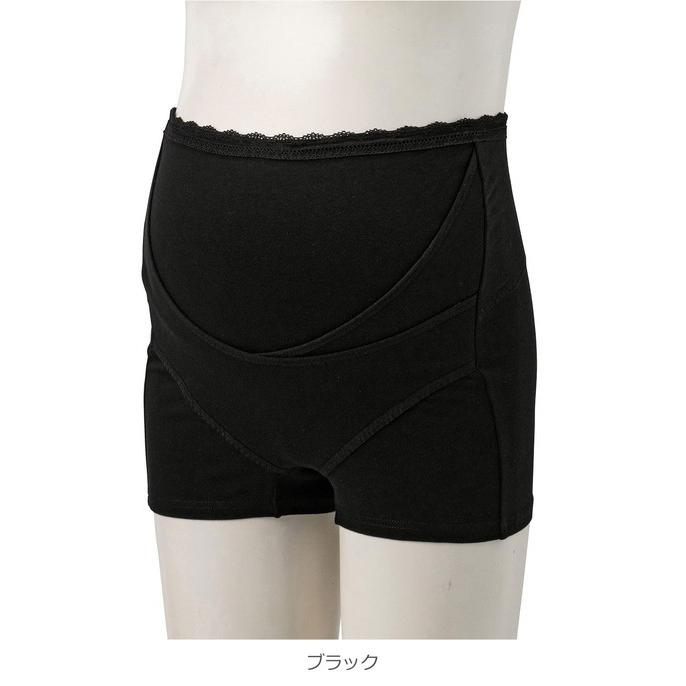 妊婦帯 ショーツタイプ INUJIRUSHI×ninaru コラボ 1枚でらくちん 快適な パンツ妊婦帯 犬印 マタニティ 出産準備 腹帯 インナー|ANGELIEBE |17