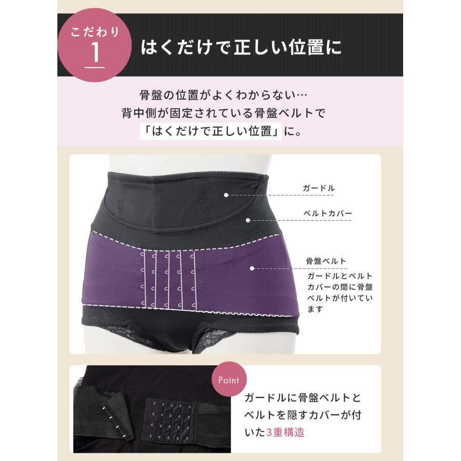 ANGELIEBE（エンジェリーベ） 骨盤ベルト 履くタイプ 産後 産後