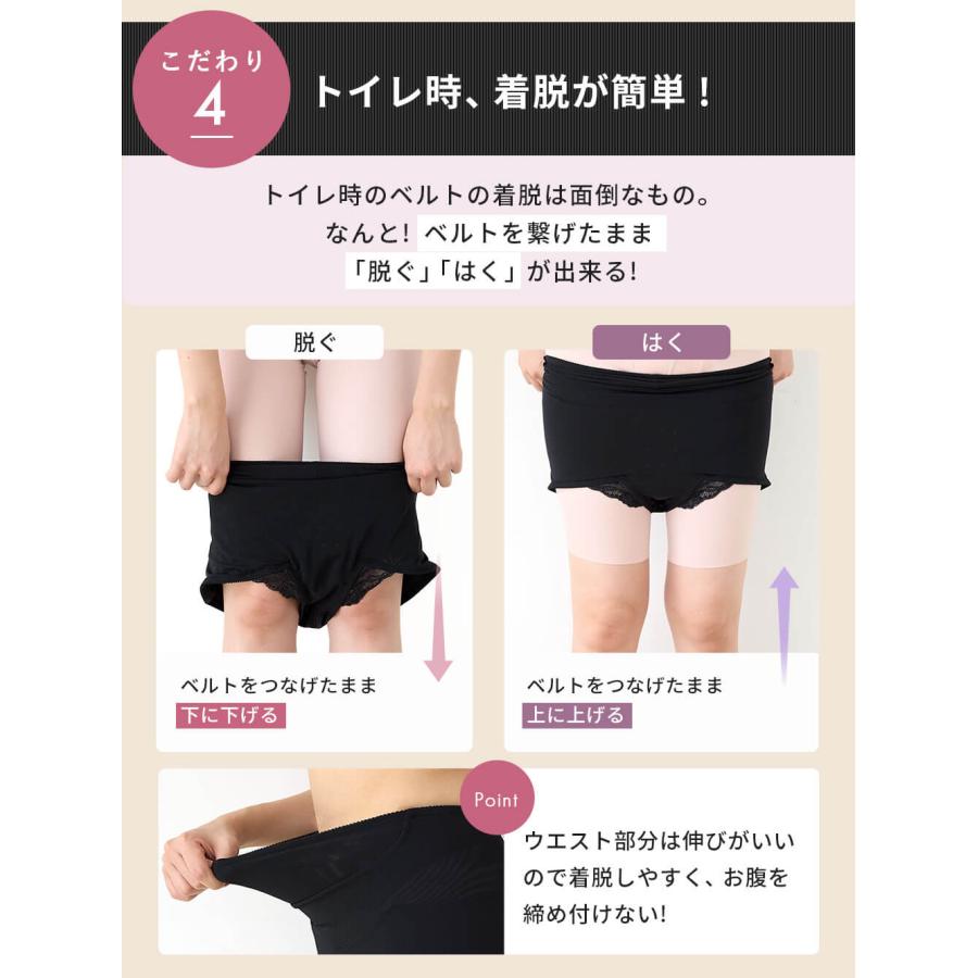 ANGELIEBE（エンジェリーベ） 骨盤ベルト 履くタイプ 産後 産後