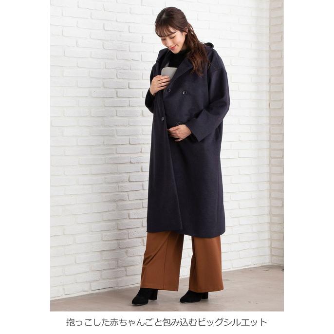 ANGELIEBE（エンジェリーベ） ママコート 産前産後対応 フード付ママ