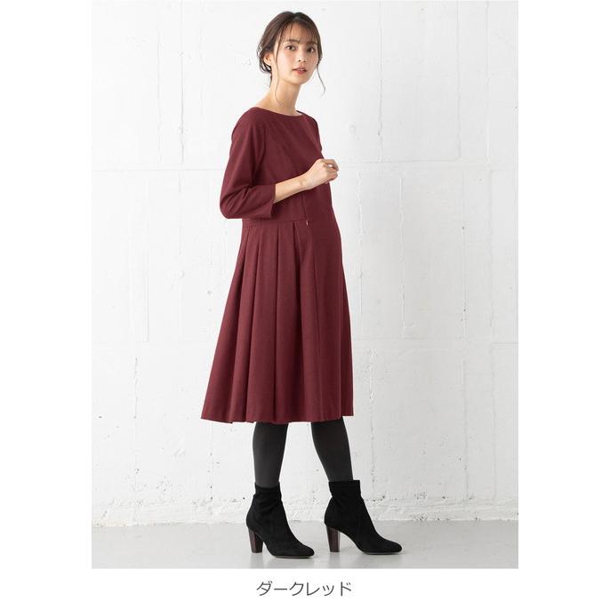 ANGELIEBE マタニティワンピース 授乳服 服 授乳口付 ツイード ANGELIEBE マタニティワンピース 授乳服 服 授乳口付 ツイード