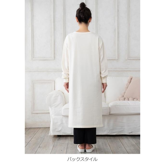 授乳服 裏起毛 マタニティ パジャマ あったかミニ裏毛 シンプル ワンピース レギンスセット パジャマ 妊婦服 長袖 マタニティパジャマ ルームウェア マタニティ授乳服ベビー Angeliebe 通販 Paypayモール