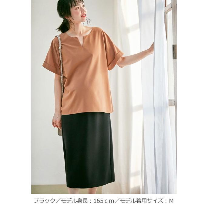 SALE 抗菌防臭 授乳服 マタニティ 服 スカート マタニティ ダンボール Iライン スカート 妊婦服 長袖 マタニティスカート 安い オシャレ レディース|ANGELIEBE |07