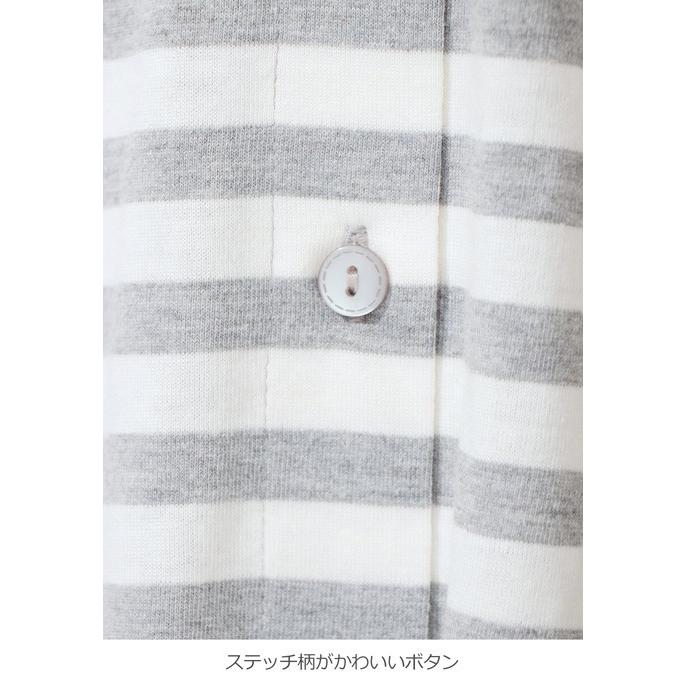 前開き マタニティ パジャマ 授乳服 さらりと快適 スタイルアップ 半袖 マタニティパジャマ 全国一律送料無料 ワンピース 妊婦服 無地 ボーダー ネグリジェ