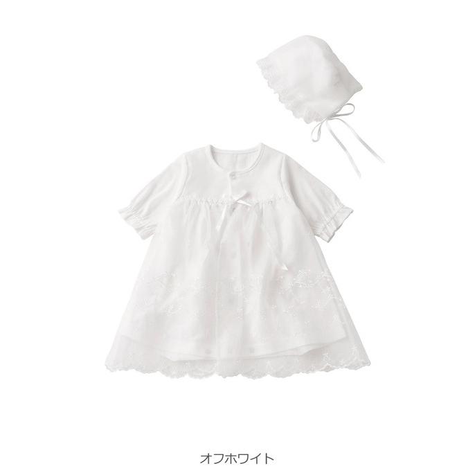 日本製 新生児 サマーセレモニードレス 男の子 女の子 帽子 セット 