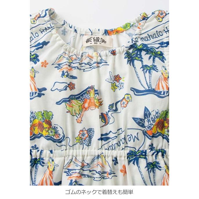 ベビー 服 Make Your Day アロハ柄リゾートワンピース ベビー 赤ちゃん ベビー服 おんなのこ 女の子 夏 おしゃれ かわいい マタニティ授乳服ベビー Angeliebe 通販 Paypayモール