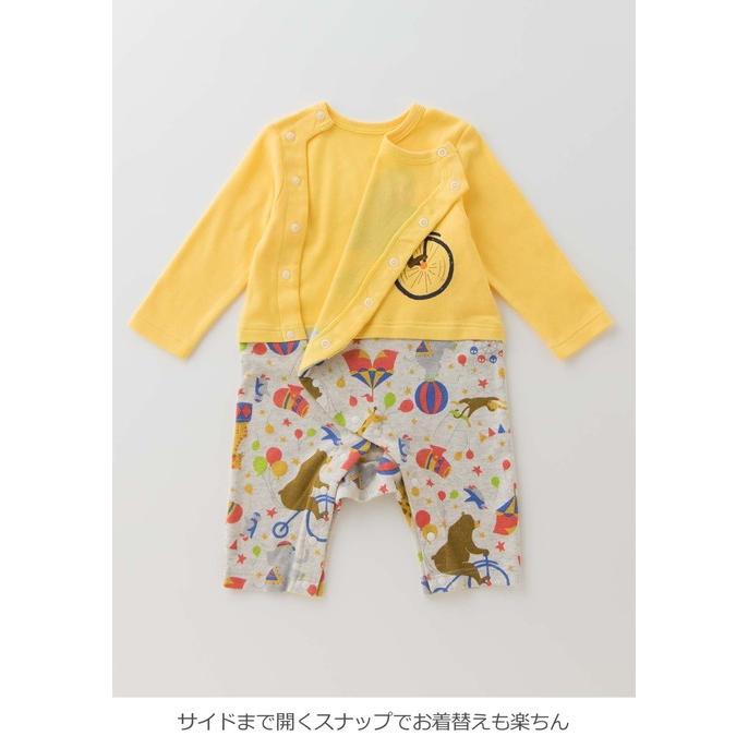 ベビー服 Bitz クマプリントレイヤード カバーオール 新生児 服 赤ちゃん 女の子 男の子 おしゃれ 60 70 80 長袖 ロンパース 子供服 マタニティ授乳服ベビー Angeliebe 通販 Paypayモール