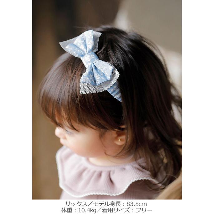 ANGELIEBE（エンジェリーベ） ヘッドドレス ベビー ヘアバンド リボン