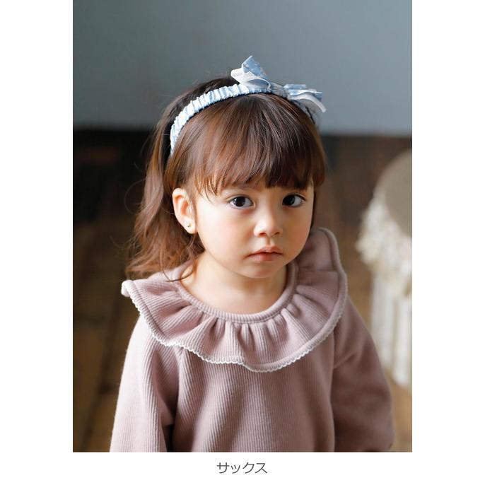 ANGELIEBE（エンジェリーベ） ヘッドドレス ベビー ヘアバンド リボン