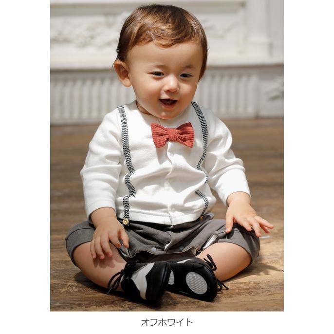 ベビー服 Mocmof おめかし ロンパース 男の子 訳ありセール格安 赤ちゃん ベビー用品 長袖 蝶ネクタイ 記念日 80 おしゃれ 結婚式 70 誕生日 かっこいい