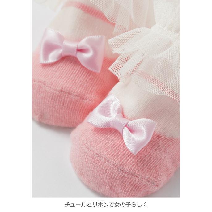ベビー服 Moujonjon ベビー立体 ソックス 赤ちゃん ベビー用品 キッズ かわいい 靴下 くつ下 結婚式 リボン 女の子 記念日 誕生日 Angeliebe Paypayモール店 通販 Paypayモール