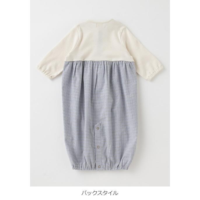 日本製 ２way セレモニードレス 新生児 服 Oribon Oeuf ハレの日 ドレス 280円 かわいい 赤ちゃん 出産準備 ベビー服 初売り 長袖 おしゃれ5