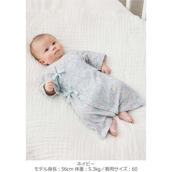 新生児肌着 新生児 服 長袖 ベビー服 女の子 男の子 綿100 肌着 花柄 コンビ肌着 60 キナリ 白 ネイビー 男児 女児 春 夏 秋 冬 Angeliebe 通販 Yahoo ショッピング