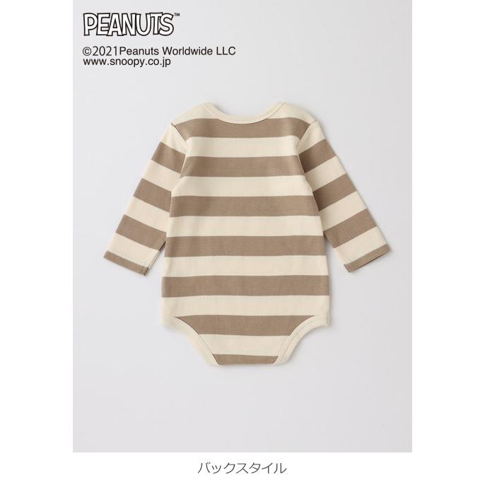 2枚セット スヌーピー ベビー服 F O Kids Peanuts ボディ 2pセット 赤ちゃん 長袖 女の子 男の子 ボーダー 70 80 Angeliebe Paypayモール店 通販 Paypayモール