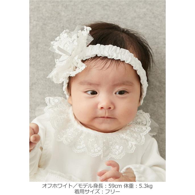 ANGELIEBE（エンジェリーベ） 新生児 ヘッドバンド ヘアアクセサリー