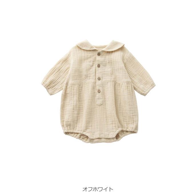 Ampersand（アンパサンド） ベビー服 ロンパース 女の子 男の子 綿100