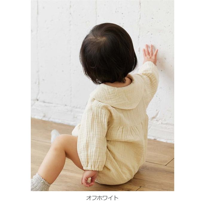 Ampersand（アンパサンド） ベビー服 ロンパース 女の子 男の子 綿100
